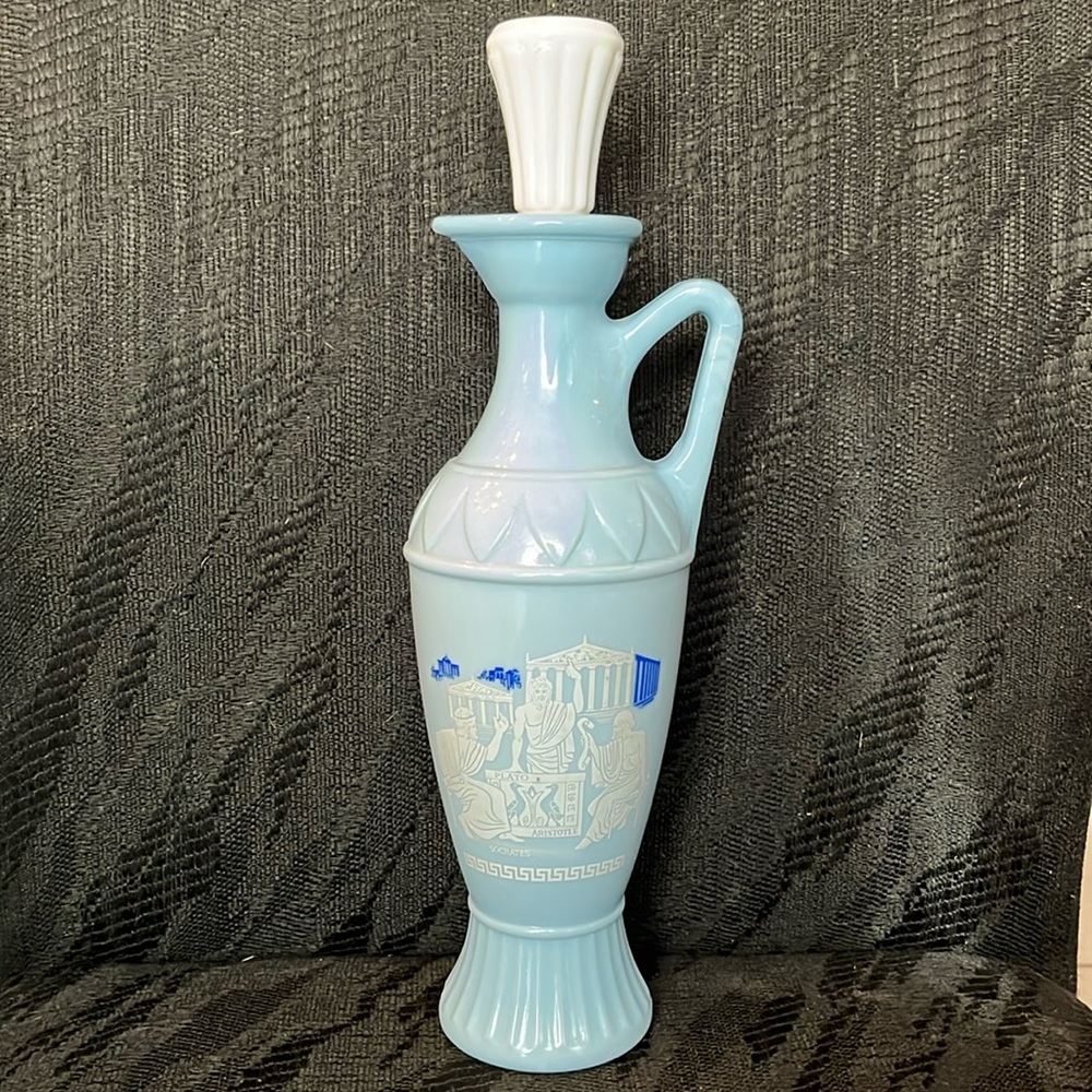 Jim Beam Collectible Greek Theme Decanter - Aristotle, Plato, Socrates 1961